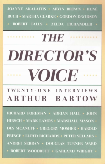 The Director's Voice : Twenty-One Interviews, EPUB eBook