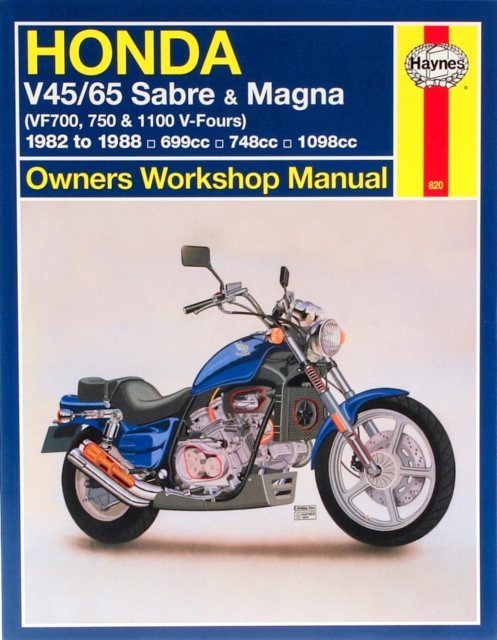 Honda V45/65 Sabre & Magna (82 - 88) Haynes Repair Manual, Paperback / softback Book