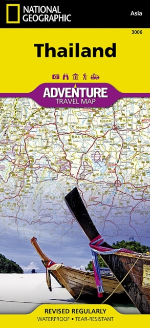 Thailand : Travel Maps International Adventure Map, Sheet map, folded Book