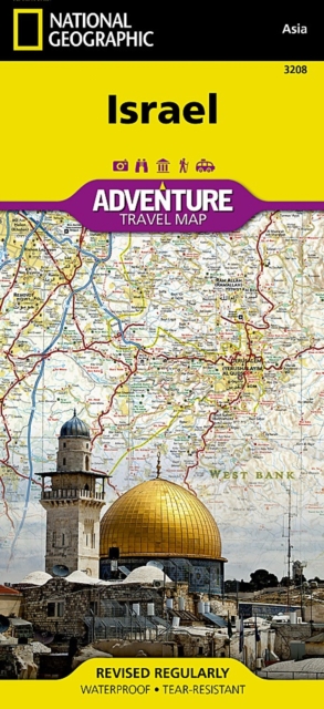 Israel : Travel Maps International Adventure Map, Sheet map, folded Book
