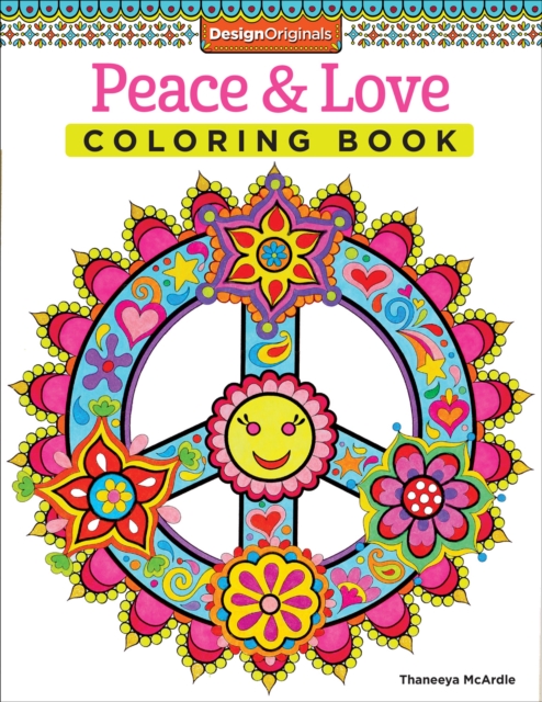 Peace & Love Coloring Book, Paperback / softback Book