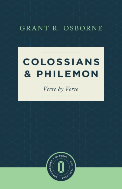 Colossians & Philemon Verse by Verse, EPUB eBook