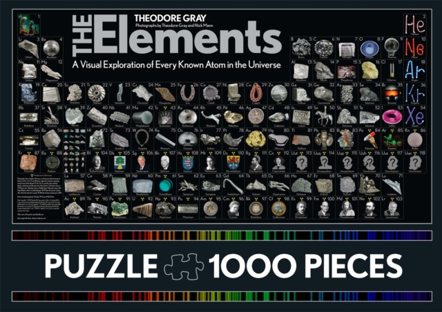 The Elements Jigsaw Puzzle : 1000 Pieces, Game Book