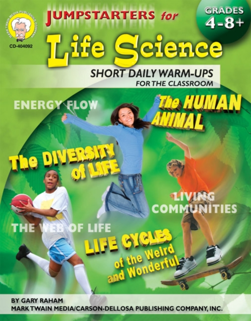 Jumpstarters for Life Science, Grades 4 - 8, PDF eBook