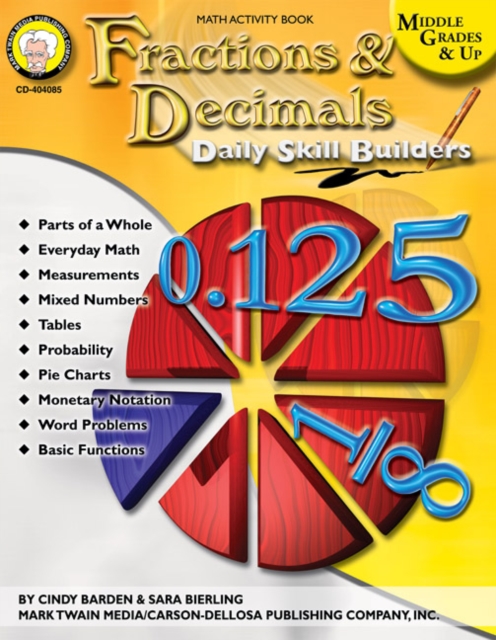 Fractions & Decimals, Grades 6 - 12, PDF eBook