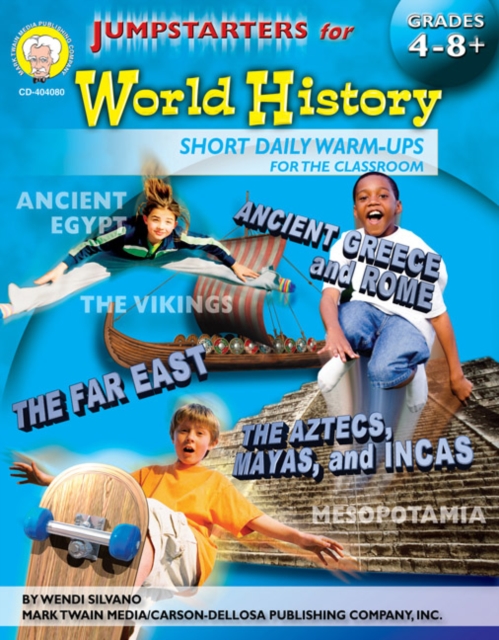 Jumpstarters for World History, Grades 4 - 8, PDF eBook