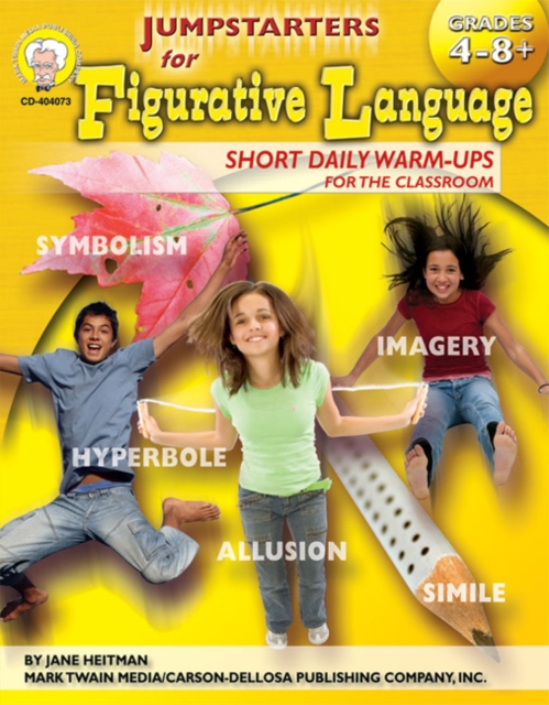 Jumpstarters for Figurative Language, Grades 4 - 8, PDF eBook