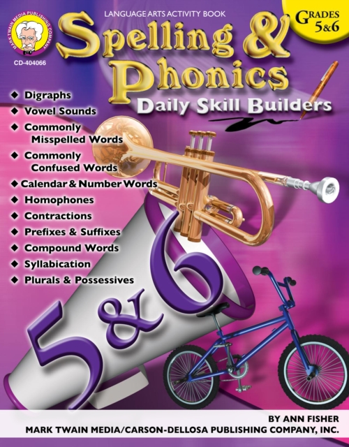 Spelling & Phonics, Grades 5 - 6, PDF eBook