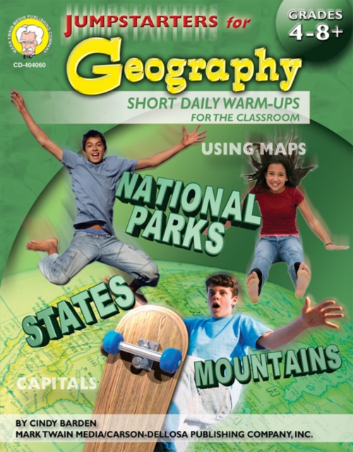 Jumpstarters for Geography, Grades 4 - 8, PDF eBook