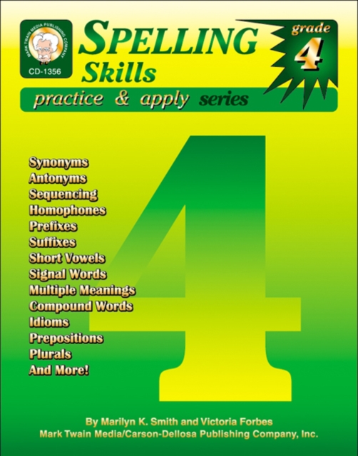 Spelling Skills, Grade 4, PDF eBook