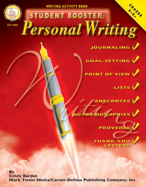 Student Booster: Personal Writing, Grades 4 - 8, PDF eBook