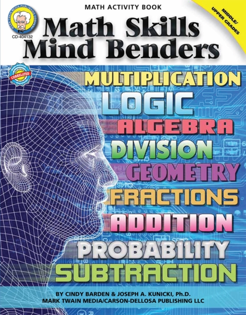 Math Skills Mind Benders, Grades 6 - 12, PDF eBook