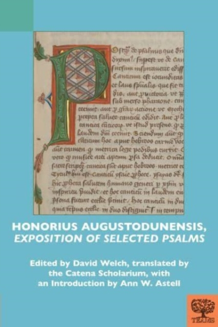 Honorius Augustodunensis, Exposition of Selected Psalms, Hardback Book