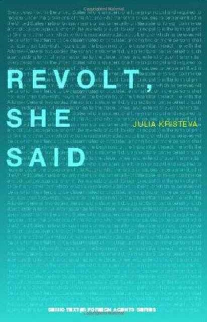 Revolt, She Said, Paperback / softback Book