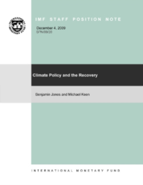 Climate Policy and the Recovery, PDF eBook