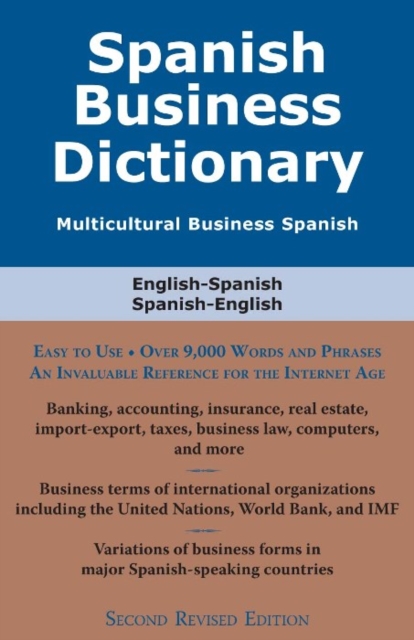 Spanish Business Dictionary : Multicultural Business Spanish, EPUB eBook