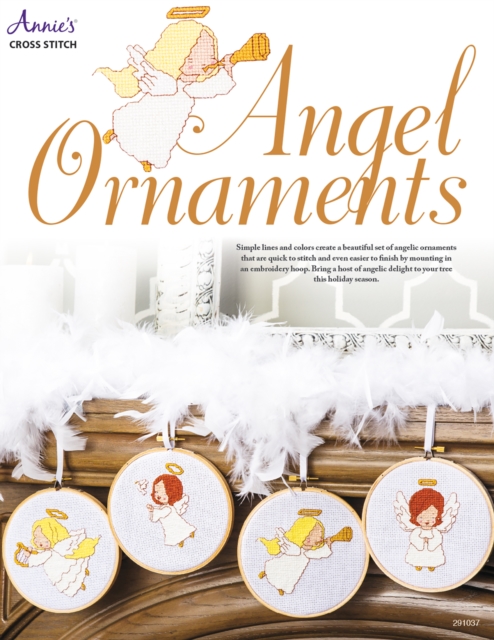 Angel Ornaments Cross Stitch, EPUB eBook