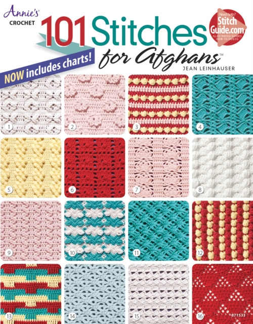 101 Stitches for Afghans, PDF eBook