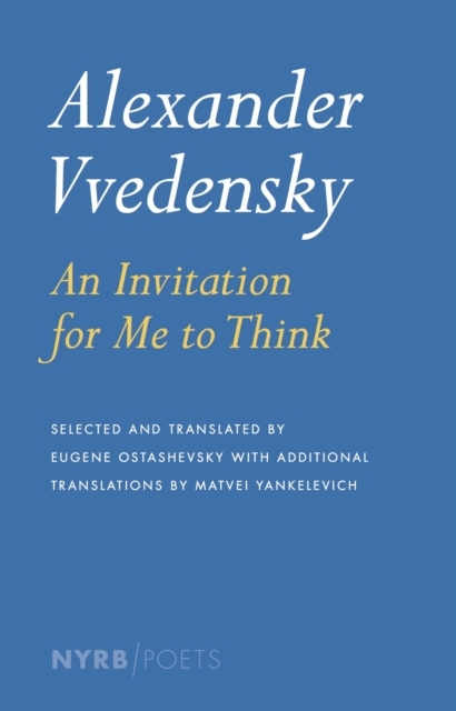 Alexander Vvedensky: An Invitation For Me To Think, EPUB eBook