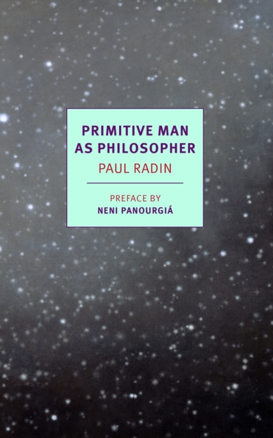 Primitive Man As Philosopher, Paperback / softback Book