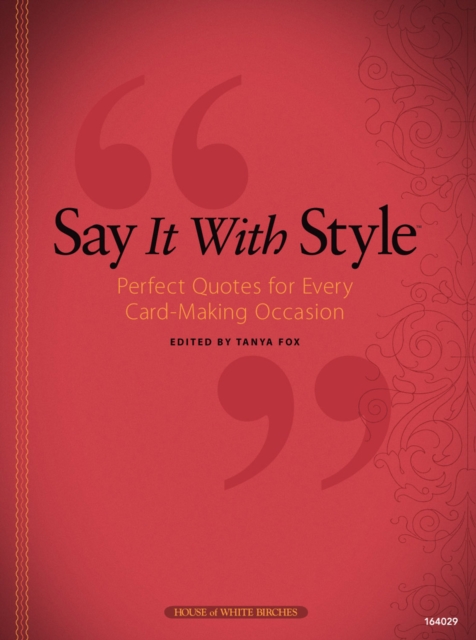 Say It With Style, PDF eBook