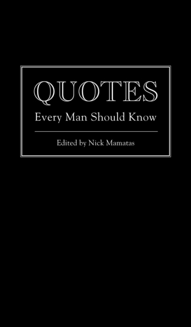 Quotes Every Man Should Know, EPUB eBook