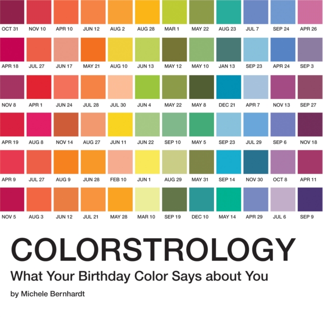 Colorstrology : What Your Birthday Color Says about You, Paperback / softback Book