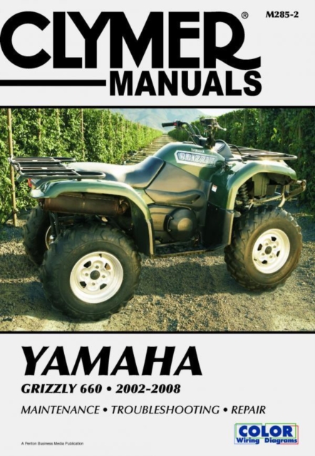 Clymer Yamaha Grizzly 660 2002-20, Paperback / softback Book