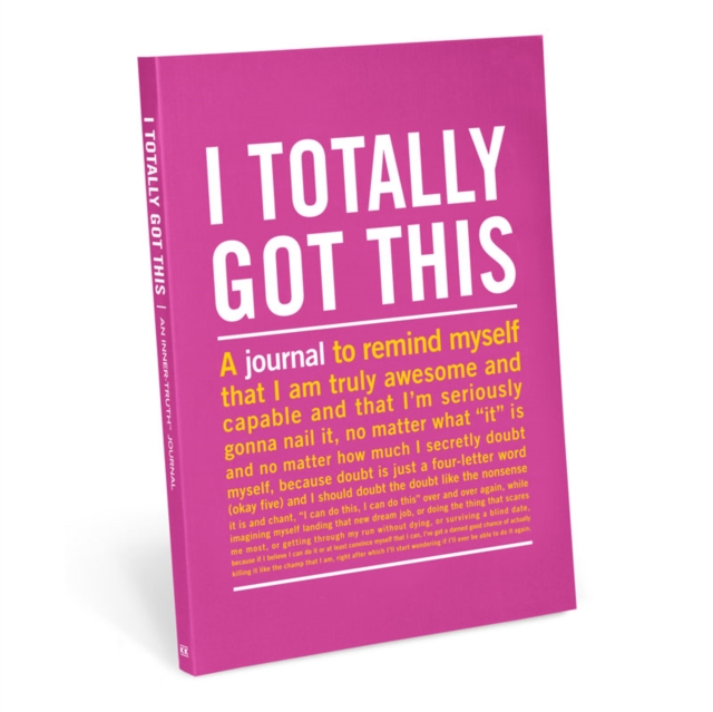 Knock Knock I Totally Got This Inner Truth Journal, Diary or journal Book