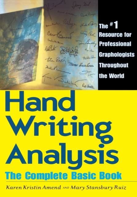 Handwriting Analysis : The Complete Basic Book, EPUB eBook