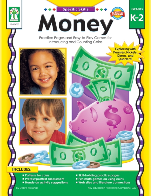 Money, Grades K - 2 : Practice Pages and Easy-to-Play Games for Introducing and Counting Coins, PDF eBook