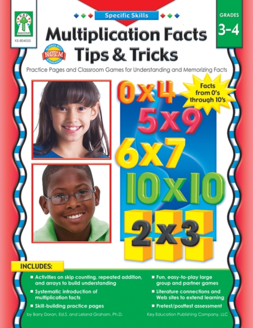 Multiplication Facts Tips and Tricks, Grades 3 - 4 : Practice Pages and Classroom Games for Understanding and Memorizing Facts, PDF eBook