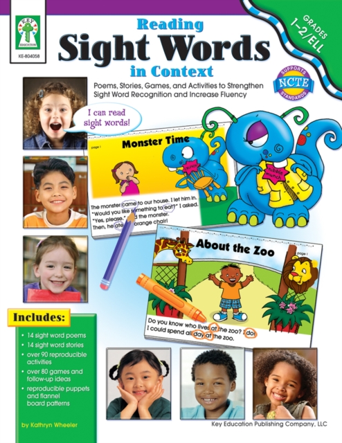 Reading Sight Words in Context, Grades 1 - 2 : Poems, Stories, Games, and Activities to Strengthen Sight Word Recognition and Increase Fluency, PDF eBook