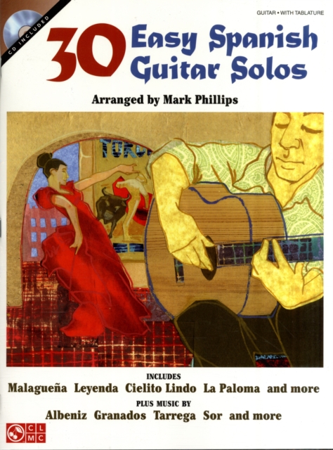 30 Easy Spanish Guitar Solos, Book Book