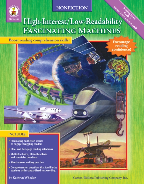 Fascinating Machines, Grades 4 - 8 : High-Interest/Low-Readability Nonfiction, PDF eBook