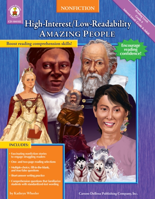 Amazing People, Grades 4 - 8 : High-Interest/Low-Readability Nonfiction, PDF eBook