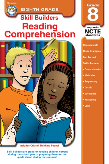 Reading Comprehension, Grade 8, PDF eBook