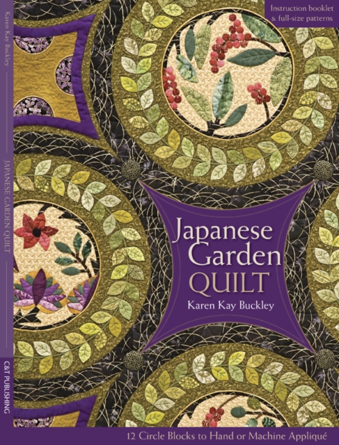 Japanese Garden Quilt : 12 Circle Blocks to Hand or Machine Applique, PDF eBook