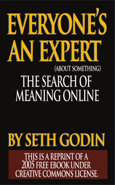 EVERYONE IS AN EXPERT (about something) : The Search for Meaning Online, EPUB eBook
