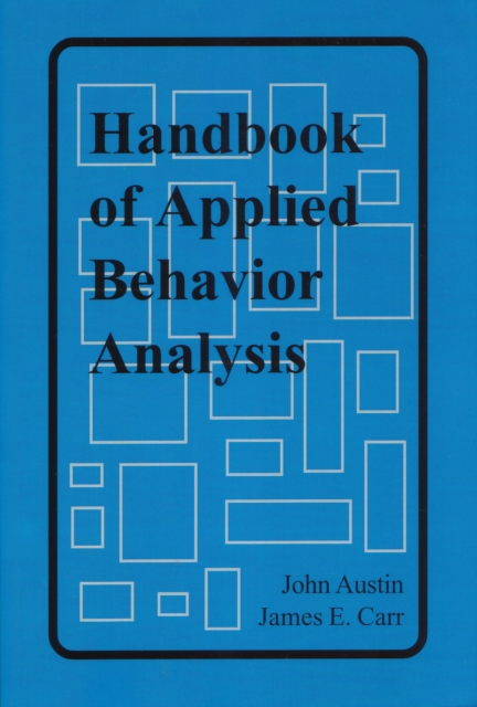 Handbook of Applied Behavior Analysis, EPUB eBook