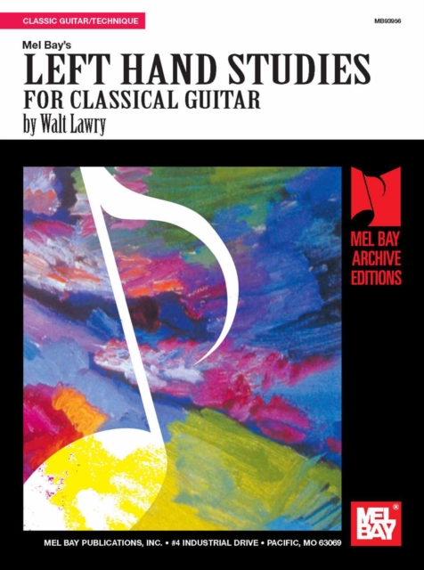 Left Hand Studies For Classical Guitar, PDF eBook