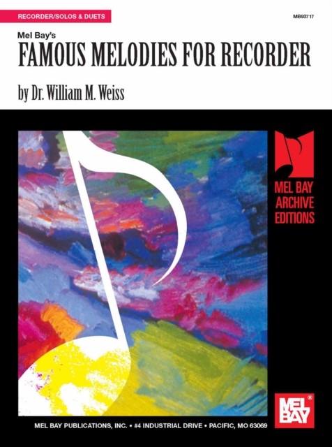 Famous Melodies for Recorder, PDF eBook