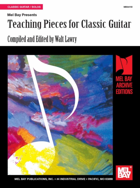 Teaching Pieces for Classic Guitar, PDF eBook