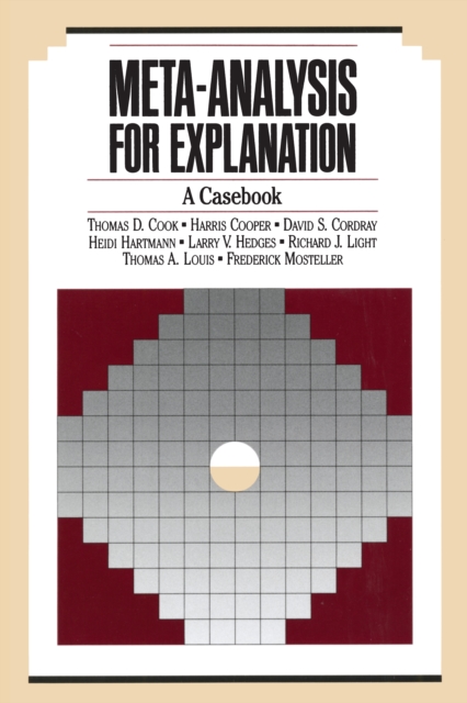 Meta-Analysis for Explanation : A Casebook, PDF eBook