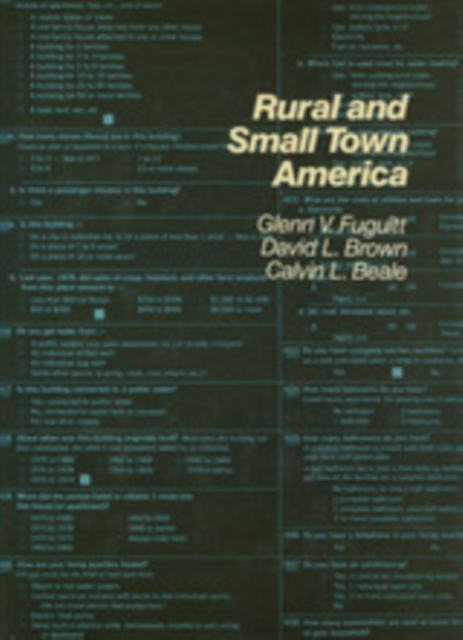 Rural and Small Town America, PDF eBook