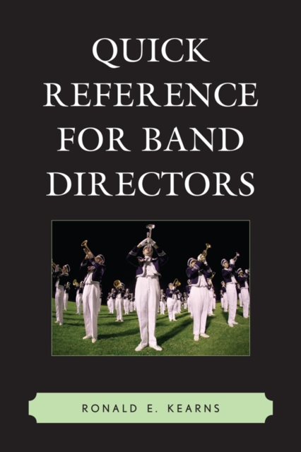 Quick Reference for Band Directors, EPUB eBook