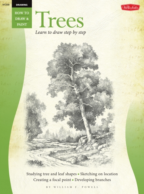 Drawing: Trees with William F. Powell : Learn to paint step by step, EPUB eBook