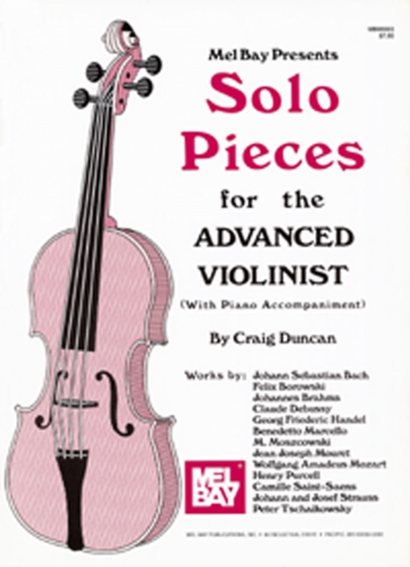 Solo Pieces for the Advanced Violinist, PDF eBook