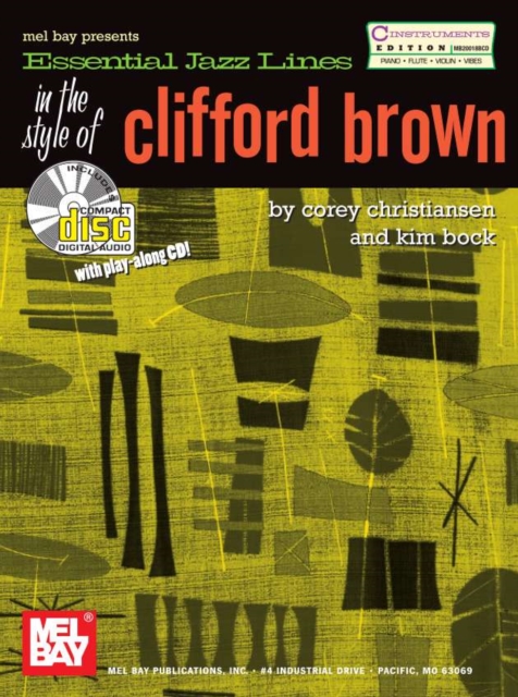 Essential Jazz Lines : In the Style of Clifford Brown-C Edt, PDF eBook