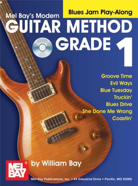 "Modern Guitar Method" Series Grade 1, Blues Jam Play-Along, PDF eBook